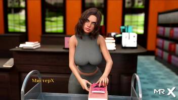 Sexy librarian [GAME PORN STORY] #6