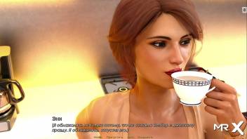 Retrieving The Past - invited beautiful girl to cafe E3 # 5